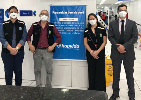 CRP19 realiza fiscalização na Clínica da Hapvida
