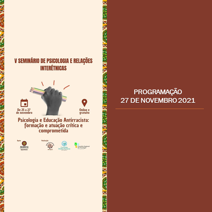 PROGRAMAÇÃO SEMPRI 27 NOV