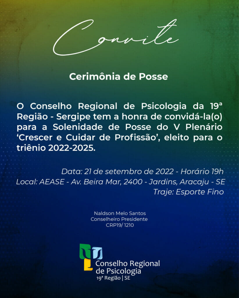 Convite Posse V Plenário