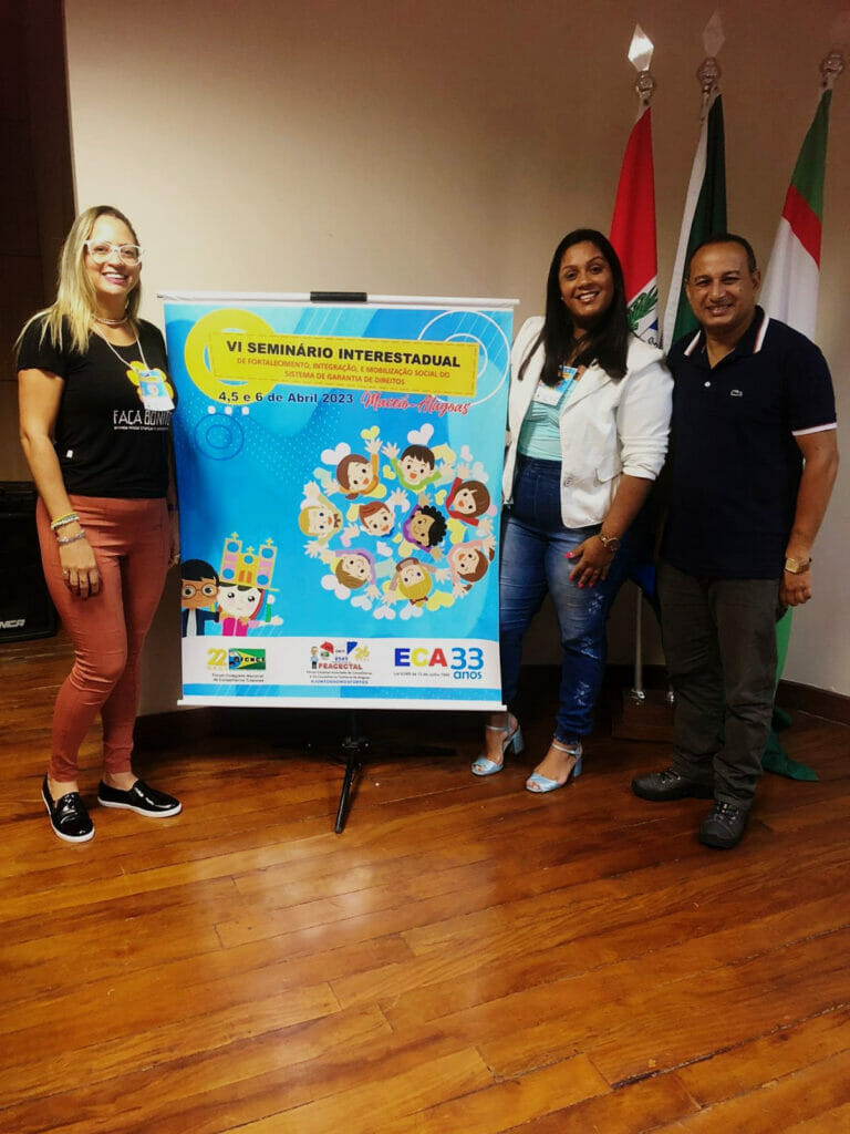 CRP19 participa de seminário de capacitação de conselheiros tutelares em Alagoas