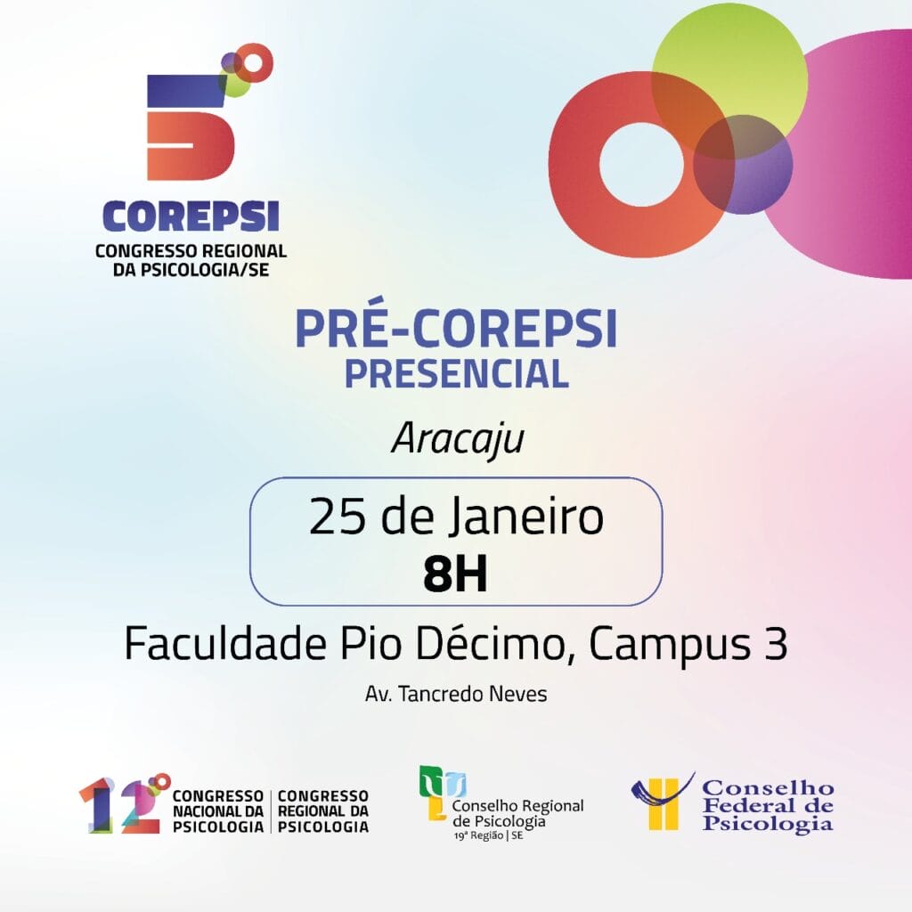 PRÉ-COREPSI presencial em Aracaju